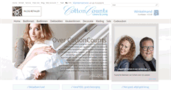 Desktop Screenshot of cottoncounts.nl